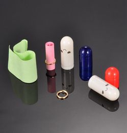 Cute Message Capsule Letter Cute Love Message in a Capsule Colorful Pill Wish Bottles Paper Box Whole 30PCs2676200