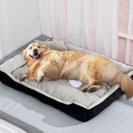 Mats Winter Big Dog Bed Warm Fleece Pet House XXS to XXL for Small Medium Large Dogs Golden Retriever Border Collie Washable Pet Sofa