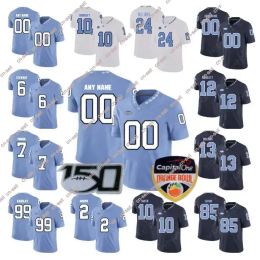 UNC 2023 College Football Jerseys Drake Maye Omarion Hampton Sam Howell Caleb Hood George Pettaway Paysour J.J. Jones Antoine Green Kamari Morales