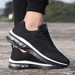 Casual Shoes Unisex Sneakers Running Mesh Breathable Light Sport Apatillas De Deporte Chaussure Homme XL Size 45 46