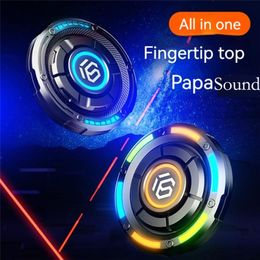 Star Traveller Luminous Fidget Clicker Spinner EDC Hand Spinner Adult Fidget Toys ADHD Tool Anxiety Stress Relief Toys Office Toy 240301