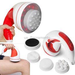 Massaging Neck Pillowws Electric Body Slimming Infrared Fat Burner Neck Back Foot Vibrator Massage Spine Health Care Relaxing Massager Machine 240323