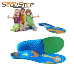 Insoles 2 Pairs Kids Orthopaedic Insole Child Orthotic Arch Support Shoes Sole Children Flat Foot Correction Shoes Pads size 20 to 34