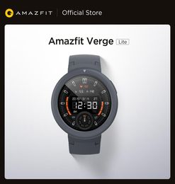 Global Version Amazfit Verge Lite Smartwatch GPS GLONASS Long Battery Life Sports Watch for Android iOS Phone6888935