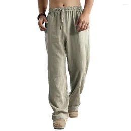 Men's Pants Universal Trousers Holiday Drawstring Elasticated Harem Long Lasting Loose Straight Mens Performance