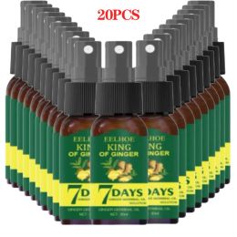 Products VIP 7 Day Ginger Germinal Serum Hair Growth Spray Hair Loss Treatement Prevent Hair Loss Effective 20pcs