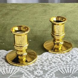 Candle Holders Gold Base Dining Elegant Modern Fashionable Chic Stylish Table Decoration Fashion Party Accessories Home Supplies