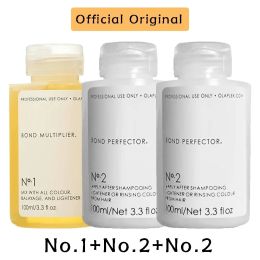 Products 3PCS Original No.1+No.2+No.2 Hair Care Set Conditioner Mask Repair Broken Hair Brightening and Nourishing Improve Restlessness