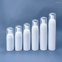 Storage Bottles 30/60/80/100ml Foaming Soap Bottle Empty Plastic Mousse Facial Cleanser Pump Refillable Lotion Shampoo Dispenser