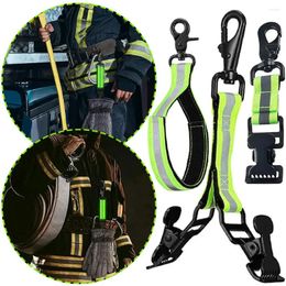 Cycling Gloves Firefighter Glove Strap Safety Holder Heavy Duty Belt Clip For Work Rescue Fire Gear Accessories