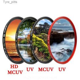 Philtres KnightX HD UV MCUV 49 52 58 62 67 72 77 MM Camera Lens Philtre Suitable for Canon EOS Nikon 500d 1200d Light d80 Group 52MM 58MML2403