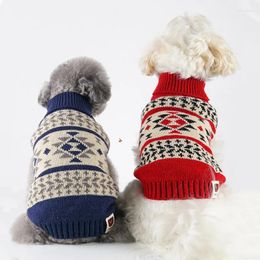 Dog Apparel Winter Sweater Cat Chihuahua Yorkshire Puppy Clothes Bichon Poodle Pomeranian Shih Tzu Schnauzer Pet Clothing Outfit