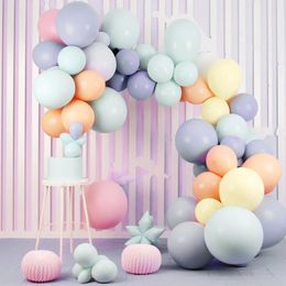 Party Decoration 43pcs Set 12 Inch Pink Latex Balloon 32 8ft Gold Aluminium Foil Hanging Swirls Birthday Balloons For