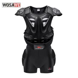 Shorts Children Body Armour Skateboarding Skiing Cycling Shorts Vest Bike Downhill Clothes Motorcycle Protection Clothes Kids Mtb Armour