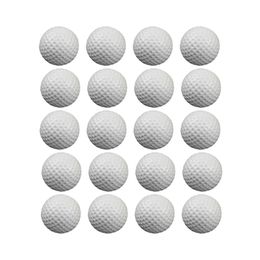 40 Pcs Air Golf Practice BallsFoam BallGolf Training Indoor And Outdoor For Backyard Hitting MatWhite 240323
