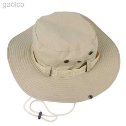 Wide Brim Hats Bucket Hats Bucket Hat Summer Mens and Womens Boonie Hat Outdoor UV Protection Wide Brown Panama Hunting Hiking Travel Fishing Sun Hat 24323