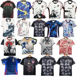 Japan 23/24 Soccer Jerseys Cartoon ISAGI ATOM TSUBASA MINAMINO ASANO DOAN KUBO ITO man KIT 2023 Japanese Special uniform Football Shirt Fan version