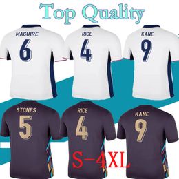 Euro Cups 2024 Englan Jersey BELLINGHAM Home Away 24 25 Soccer Jerseys RICE SAKA FODEN RASHFORD STERLING STONES GREALISH KANE Men Kids Fans Player Football Shirt S-4XL