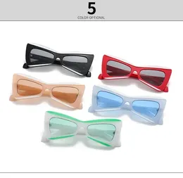 Sunglasses Triangle Butterfly Cat Eye For Women Vintage Sripe Oversized Sun Glasses Female Gradient Driving Shades