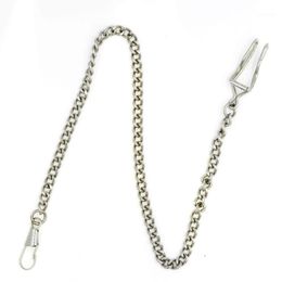 Pocket Watch Chain Whole-10pcs A LOT 34CM CLASSIC BRONZE TONE PLATED Accessories B0041315k