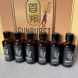 Products Free shipping Arabic and English Original real result sunburst hair growth Nourishing Liquid 6 bottles 50ml
