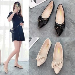 Dress Shoes For Women 2024 Sexy Pointed Toe Women's Pumps Simple Solid Ladies Single Comfortable Low Heel Elegant