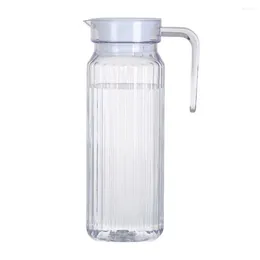 Water Bottles Bottle Set Of 2 Glass Jugs With Spill-free Spout Design For Fridge Food Grade Pitcher Coffee Milk Juice