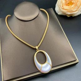 Necklace Earrings Set Jewelry For Women Advanced Design Geometric Hollow Pendant Marriage Anniversary Mother Wife Gifts Elegant