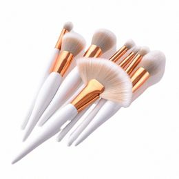 premium 8pcs makeup brushes set for eye shadow cosmetics wood handle nyl brush head pro tools & accories 100sets/lot DHL F0MK#