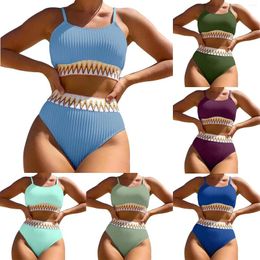 Women's Swimwear Sexy Bikini Swimsuit Bathing Suit Printed Set Women Biquini Beach Wear Two Piece Swimming Suits
