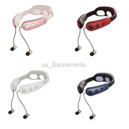 Massaging Neck Pillowws New Neck-Hanging Wireless Sports Bluetooth Headset Neck Massager EMS Pulse Cervical Back Pain Relief Massager 240323