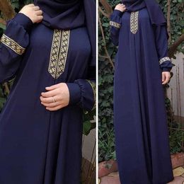 Ethnic Clothing Women Plus Size Print Abaya Jilbab Muslim Maxi Dres Casual Kaftan Long Dress Islamic Caftan Marocain Turkey