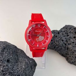 Minimalist Digital Scale Love with Silicon Tape, Unique Quartz Women's New Watch