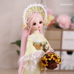 DBS DREAM FAIRY Doll 16 BJD Name by Magic Angel Mechanical Joint Body With Makeup Including Scalp Eyes Clothes Girls SD 240311
