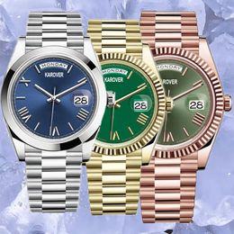 automatic watch luxury men Wrist watches 2813 movement sapphire 36mm 41mm 904L Stainless Steel waterproof Luminous Gold montre Wristwatches Orologi di coppia