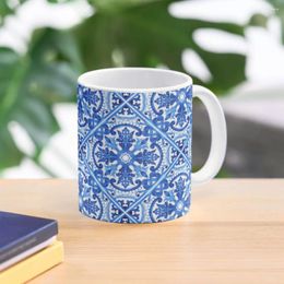 Mugs Portuguese Azulejo Tiles. Coffee Mug Original Breakfast Cups Thermal For Customizable