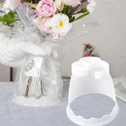 Decorative Flowers Blossom Artefact Flower Arrangement Implement Bouquet Liner Floral Shop Supplies Fixing Stand Packing Base Fresh