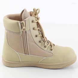 Casual Shoes Children's Army Fan Combat Boots Tactical Non-slip Hiking Summer Camp Training Sneakers Child