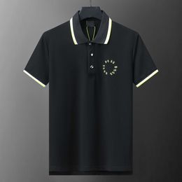 Designer Polo Shirts fred perry Casual Men Polo T Shirt Snake Bee Letter Print Embroidery Fashion High Street Mens Polos M-XXXL A10