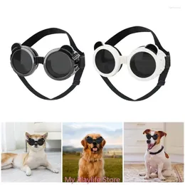 Dog Apparel Pet Goggles Small Eye Protections Windproof Clear Sunglasses For Long Snouts Dogs Protective Elastic Belt