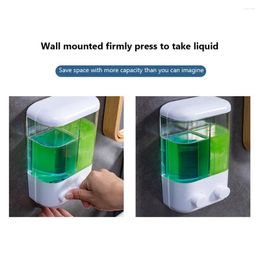Liquid Soap Dispenser 500/1000ML Lotion Wall-Mount Pump Multifunction Hand For Bathroom Washroom