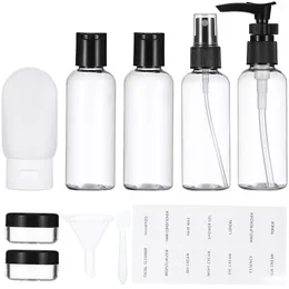 Storage Bottles 1 Set Travel Size Refillable Containers Small Spray Cream Skincare Dispensers