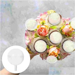 Decorative Flowers Wreaths Chocolate Truffle Liner Wrappers Candy Packaging Holder Valentines Day Torus With Lid Drop Delivery Home Ga Otvei