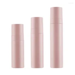 Storage Bottles 100Pcs 60/80/100ml Refillable Perfume Spray Bottle Empty Cosmetic Containers Pink Atomizer Bottling Women
