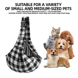 Cat Carriers Pet Transport Bag Carrier Breathable With Double Safety Buckle For Outdoor Travel Capacity Dog Sling