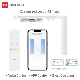 Control Yeelight Smart Curtain Track Private Custom Mesh Electric Curtain Rail Control System For Wifi Bluetoothcompatible Motor