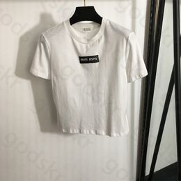 Camiseta feminina com letras de lantejoulas, verão, gola redonda, fina, manga curta, jaqueta solta, casual, esportiva