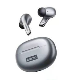 Original Lenovo LP5 Bluetooth 5.0 Wireless Magnetic Gaming Running Sports Earphone In-Ear Earplug with Waterproof Noise Cancelling DHL Free