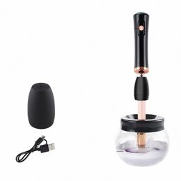 usb Charge/Battery Profial Make up Tool Brush Cleaner Glue Shake Machine Fast Effective Drying Brush and Glue Cleaning i5Gz#