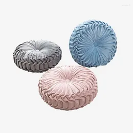 Pillow Velvet Round Seat Cushions For Office Chairs Armchair Lounge Kitchen